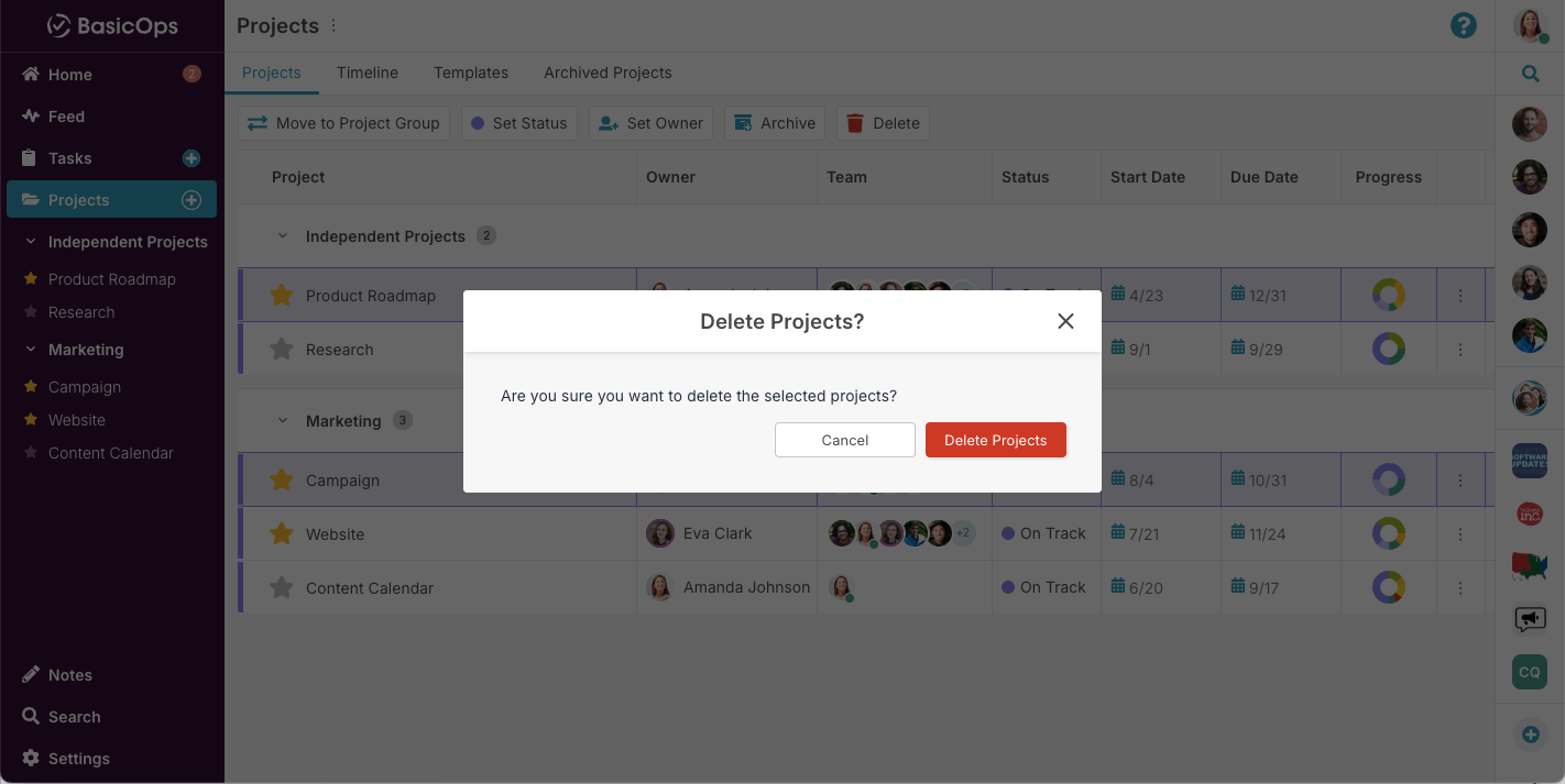 Multiple Project Delete.png